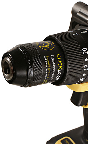 Аккумуляторный шуруповерт Hanskonner HCD20165PRO 1BatterySystem 18 В 165 Нм 2040 Ач SAMSUNG 13мм кейс HS