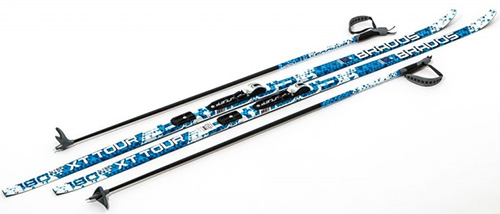 

Лыжи беговые STC NNN (Rottefella) - 205 WAX XT TOUR Blue, Голубой