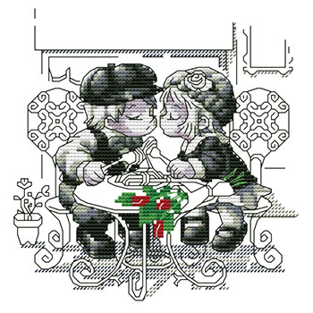 

Вышивка 14ст,16ст Белоснежка 359-14 Тет-а-тет