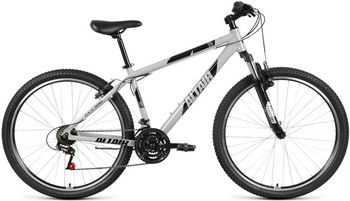 Велосипед Altair AL 27 5 V (27 5'' 21 ск. рост 17'') 2020-2021 серый/черный RBKT1M67Q011