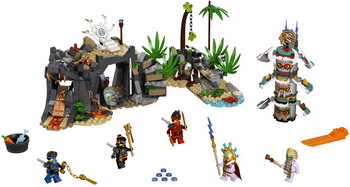 Конструктор Lego Ninjago ''Деревня Хранителей'' 71747 lego ninjago дракон из джунглей 71746