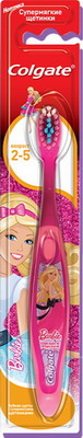 Зубная щетка Colgate Smiles Barbie от 2 до 5 лет