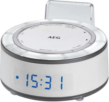 

Будильник AEG, MRC 4151 weiss