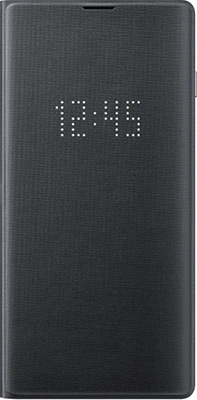 

Чехол (флип-кейс) Samsung, S 10 (G 973) LED-View black EF-NG 973 PBEGRU