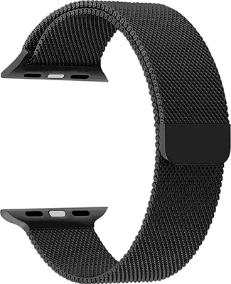 Ремешок для часов Lyambda для Apple Watch 42/44 mm CAPELLA DS-APM02-44-BK Black цена Ремешок для часов Lyambda для Apple Watch 42/44 mm CAPELLA DS-APM02-44-BK Black цены онлайн