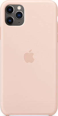 

Чехол силиконовый Apple Silicone Case для Phone 11 Pro Max Pink Sand MWYY2ZM/A