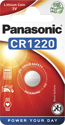Батарейки дисковые литиевые  Panasonic