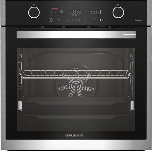 

Электрический духовой шкаф Grundig GEBM19400BPHI, нержавеющая сталь/черный
