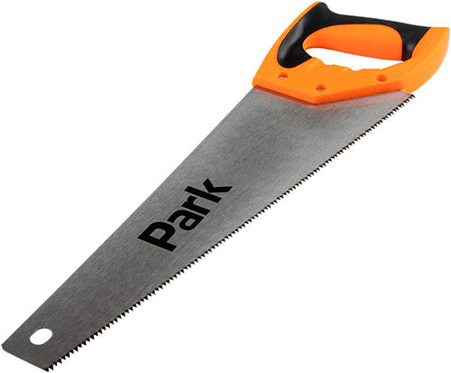Ножовка по дереву Park 40 см, двухкомпонентная ручка (104580)