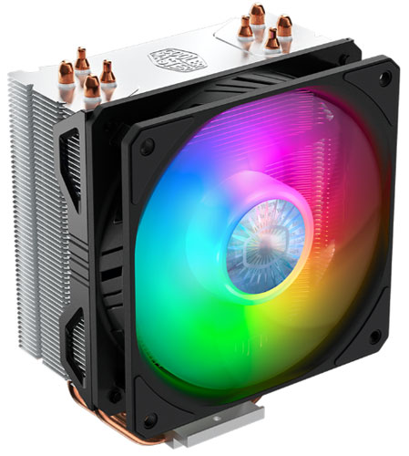 фото Кулер для процессора cooler master hyper 212 argb rr-2v2l-18pa-r1