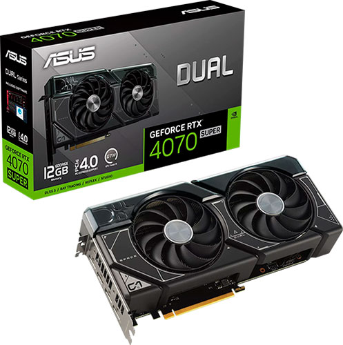 фото Видеокарта asus geforce rtx 4070 super dual 12gb (dual-rtx4070s-12g)