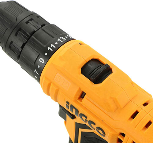 Аккумуляторная дрель-шуруповерт Ingco CDLI12208