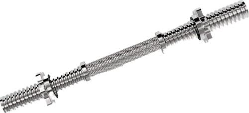 

Гриф гантельный Unix Fit 41 см / 25 мм, Chrome, Серебристый