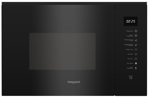 

Встраиваемая микроволновая печь СВЧ Hotpoint MF25G BL H, Черный