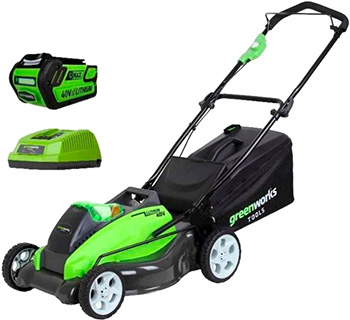 

Колесная газонокосилка Greenworks G 40 LM 45 K4 2500107 VB