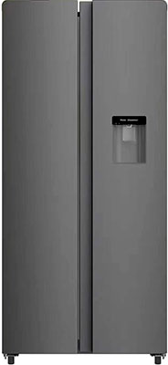 Холодильник Side by Side Hyundai CS4086FIX нержавеющая сталь