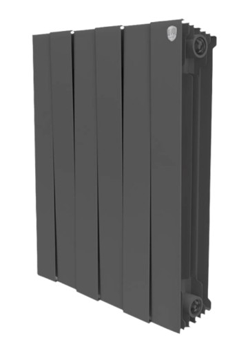 

Водяной радиатор отопления Royal Thermo, PianoForte 500/Noir Sable - 6 секц.