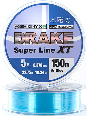 

Леска Yoshi Onyx, DRAKE SUPERLINE XT 150 M 0.331 mm Blue 89480