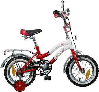 

Велосипед Novatrack, 12'' Зебра красно/белый 125 ZEBRA.RD5