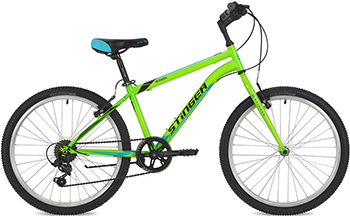 

Велосипед Stinger, 24'' Defender 12 5'' зеленый 24 SHV.DEFEND.12 GN8
