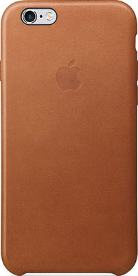 

Чехол кожаный Apple, Leather Case для IPHONE 6s Plus Brown (телесный) MKXC2ZM/A