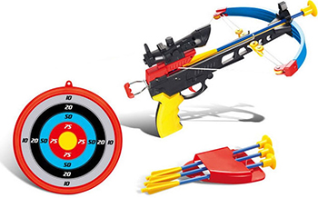 

Набор для игры Toy Target, ''Арбалет со стрелами'' 55033