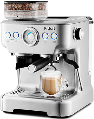 

Кофейная станция Kitfort KT-755, Серебристый