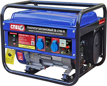 

Электрический генератор и электростанция СПЕЦ SB-2700N