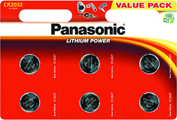 

Батарейка Panasonic Lithium Power в блистере 6 шт. (CR-2032EL/6B)