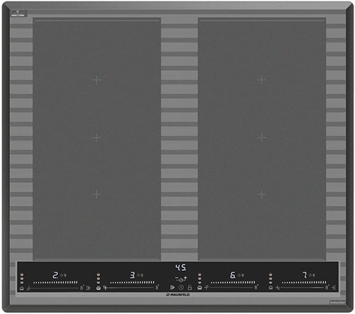 фото Встраиваемая электрическая варочная панель maunfeld cvi594sf2mdgr lux