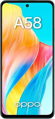 Смартфон OPPO A58 6+128 GB Светло-зеленый