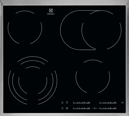 фото Встраиваемая электрическая варочная панель electrolux ehf46547xk