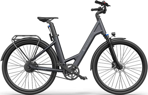 Электровелосипед Ado Electric Bicycle A28 Lite серый