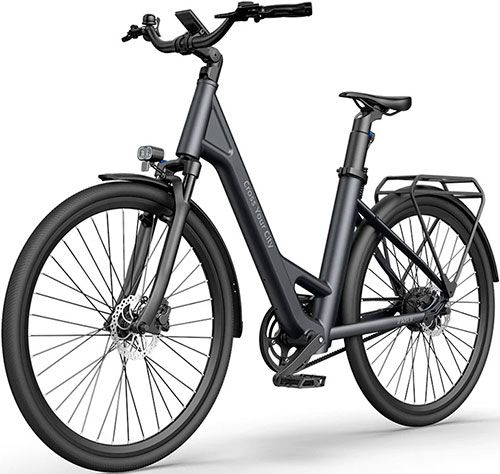 Электровелосипед Ado Electric Bicycle A28 Lite серый