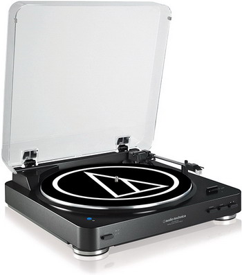 

Проигрыватель виниловых дисков Audio-Technica, AT-LP 60 BK-BT черный