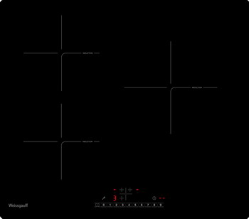 

Электрическая варочная панель Weissgauff HI 630 BSC, Черный