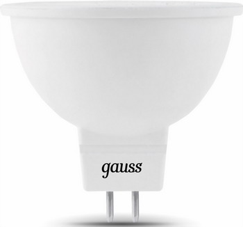 

Лампа GAUSS, LED MR 16 GU5.3 7W 4100 K 101505207