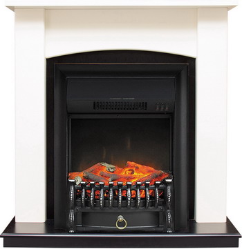 

Каминокомплект Royal Flame, Baltimore с очагом Fobos BL сл.кость/черный