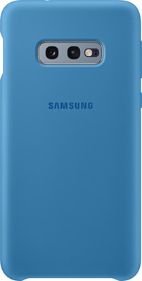 

Чехол (клип-кейс) Samsung, S 10 e (G 970) SiliconeCover blue EF-PG 970 TLEGRU