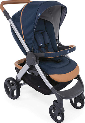 

Коляска Chicco, 2 в 1 Stylego Up Crossover Iconic Blue