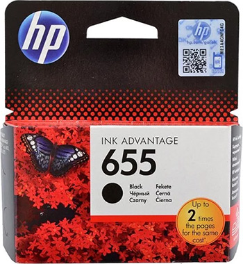 

Картридж HP, CZ 109 AE (№ 655) черный