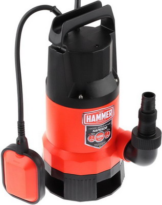 

Насос Hammer, NAP550B красный