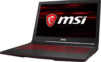 

Ноутбук MSI, GL63 8SC-007RU i7 (9S7-16P812-007) чёрный