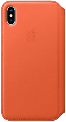 

Чехол (флип-кейс) Apple, Leather Folio для iPhone XS Max цвет (Sunset) тёплый закат MVFU2ZM/A