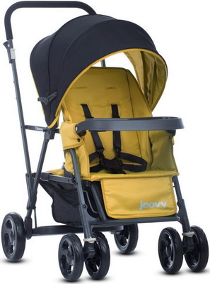 Коляска Joovy CABOOSE Graphite желтый (для двоих детей) 8144