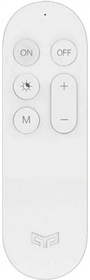 Пульт управления для светильника Xiaomi Yeelight Remote control (YLYK01YL)  белый