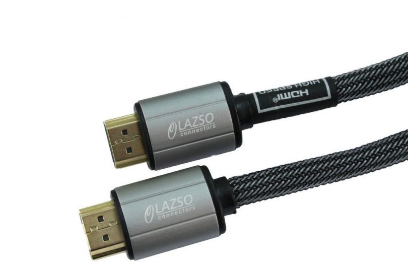 

Кабель аудио-видео Noname LAZSO WH-111-B HDMI (m)/HDMI (m) 1м. позолоч.конт. черный (WH-111(1M)-B)