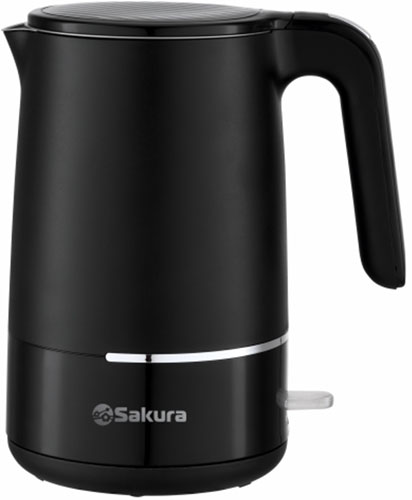 фото Чайник электрический sakura sa-2176bk, 1.7 л, черный