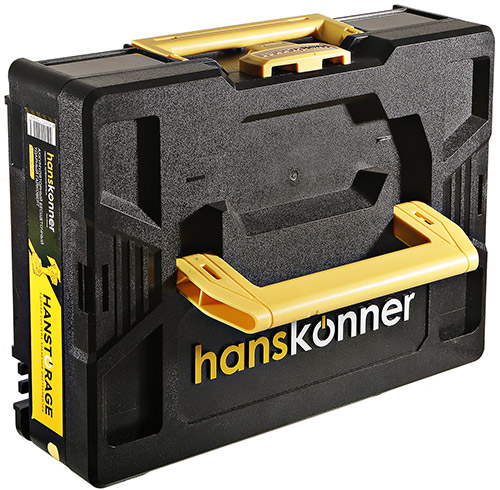Аккумуляторный ударный гайковерт Hanskonner HCD20420BLC 1BatterySystem 18 В 420Нм 12 2 скор 1x40Ач кейс HS