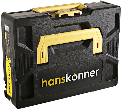 Аккумуляторный ударный гайковерт Hanskonner HCD20420BLC 1BatterySystem 18 В 420Нм 12 2 скор 1x40Ач кейс HS